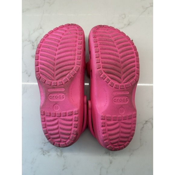 Peeps x Crocs Collab Limited Edition Classic Clogs Easter Pink Mens Size 11 - Picture 5 of 6